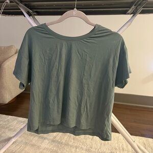 lululemon cares t shirt